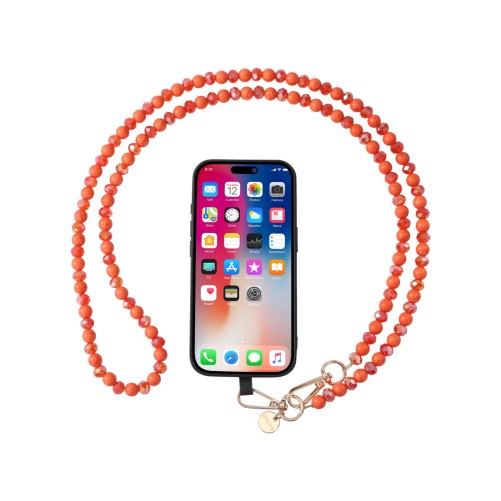 Collier Long Valeria 120 cm - Universel - Orange photo 1