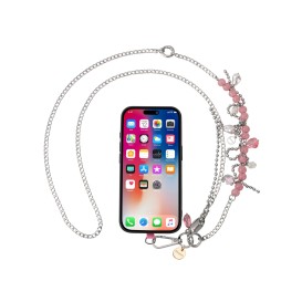 Sangle Universelle pour Téléphone Longue Veronica - Rose photo 4