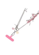 Sangle Universelle pour Téléphone Longue Veronica - Rose photo 5