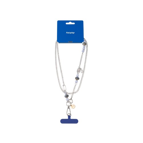 Sangle Élongée FAIRPLAY Roxane Universelle pour Smartphone - Bleu Nuit photo 6