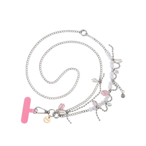 Collier Long Veronica - Universel - Blanc photo 2