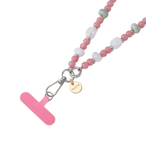 SABINA - Collier Long en Rose photo 4