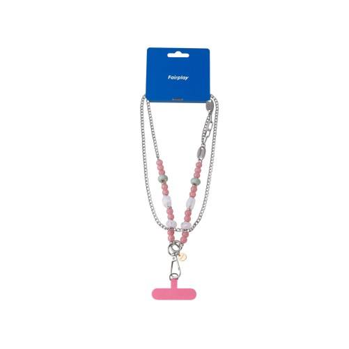 SABINA - Collier Long en Rose photo 6