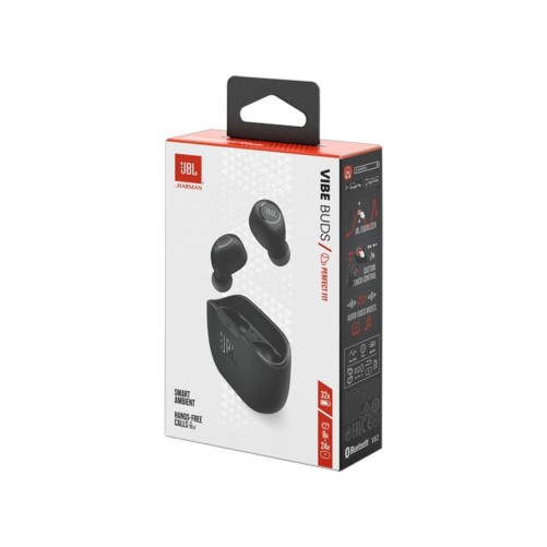 Écouteurs sans fil Vibe Buds 2 - Couleur noire - JBL photo 1