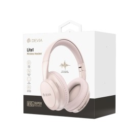 Casque Bluetooth à écoute ouverte - Rose - Devia photo 1
