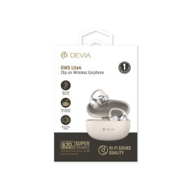 Écouteurs Devia OWS Lite4 - Couleur Beige photo 1