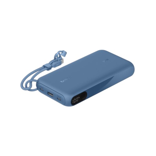 Batterie externe BoostCharge 20 000mAh pour smartphones et tablettes - Bleu - Belkin photo 3