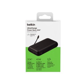 Batterie Externe 20000 mAh 45W avec Câble Intégré et Écran Digital - Noire - Belkin photo 1