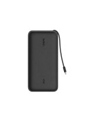Batterie Externe 20000 mAh 45W avec Câble Intégré et Écran Digital - Noire - Belkin photo 2