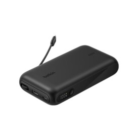 Batterie Externe 20000 mAh 45W avec Câble Intégré et Écran Digital - Noire - Belkin photo 3