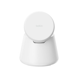 Chargeur Modulaire Qi2 25W 3-en-1 pour Smartphone, Apple Watch et Écouteurs Sans Fil - Blanc - Belkin photo 1