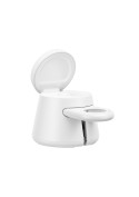 Chargeur Modulaire Qi2 25W 3-en-1 pour Smartphone, Apple Watch et Écouteurs Sans Fil - Blanc - Belkin photo 4