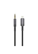 Adaptateur Lightning vers prise jack 3,5 mm pour iPhone - Noir - Devia photo 2
