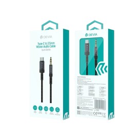 Adaptateur Audio USB-C à Jack 3,5mm - Noir - Devia photo 1