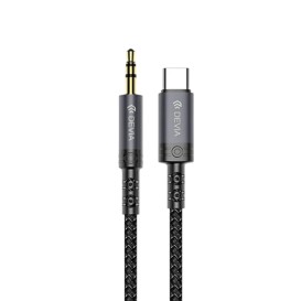 Adaptateur Audio USB-C à Jack 3,5mm - Noir - Devia photo 1