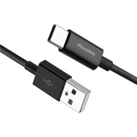 Câble USB-C Senecio - Couleur Noire photo 3