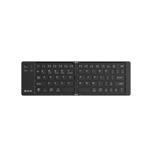 Clavier Pliable Bluetooth avec Touchpad QWERTY Pro1 - Noir - Devia photo 2