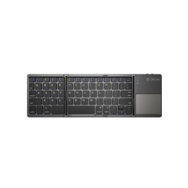 Clavier Bluetooth Compact avec Touchpad Ultra1 - Gris - DEVIA photo 1
