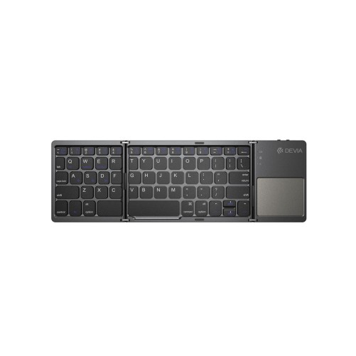 Clavier Bluetooth Compact avec Touchpad Ultra1 - Gris - DEVIA photo 2