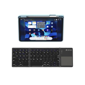 Clavier Bluetooth Compact avec Touchpad Ultra1 - Gris - DEVIA photo 3