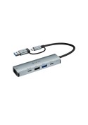 Hub USB-C Série Léopard pour Ordinateur Portable - Anthracite - Devia photo 2