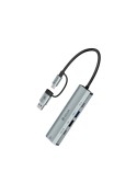 Hub USB-C Série Léopard pour Ordinateur Portable - Anthracite - Devia photo 3