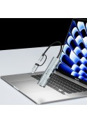 Hub USB-C Série Léopard pour Ordinateur Portable - Anthracite - Devia photo 4