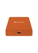 Batterie externe Mag Pro sans fil pour smartphones compatibles MagSafe et Qi - Orange - VARTA photo 3