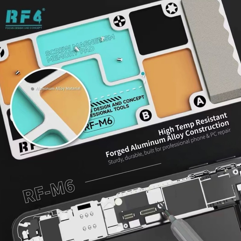 Support Magnétique Universel pour Vis RF4 RF-M6 - Smartphone et Électronique photo 1
