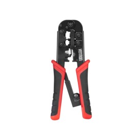 Outil de Sertissage Polyvalent pour Câbles Réseau et Téléphone RJ11 RJ12 RJ45 4P 6P 8P - Noir - Vention photo 2
