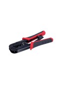 Outil de Sertissage Polyvalent pour Câbles Réseau et Téléphone RJ11 RJ12 RJ45 4P 6P 8P - Noir - Vention photo 3