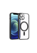 Coque titane noire compatible MagSafe pour iPhone 11 photo 2