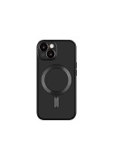 Coque titane noire compatible MagSafe pour iPhone 11 photo 3