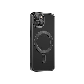 Coque titane noire compatible MagSafe pour iPhone 11 photo 4