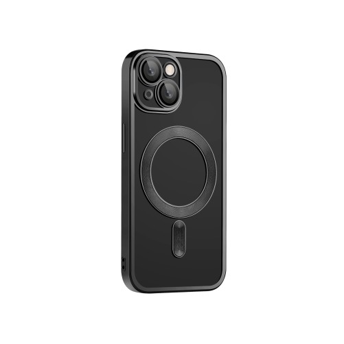 Coque titane noire compatible MagSafe pour iPhone 11 photo 4