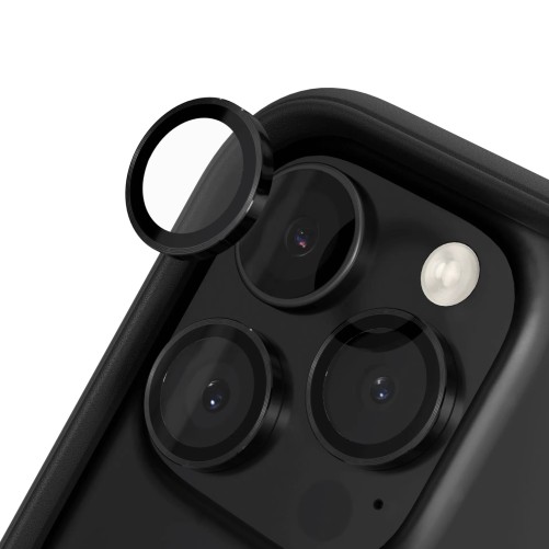 Film de Protection en Verre Trempé pour iPhone 16 Pro/16 Pro Max - Noir - Rhinoshield photo 2