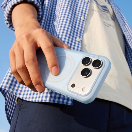 Étui SolidX MagSafe pour iPhone 17 - Bleu Ciel - Rhinoshield photo 4