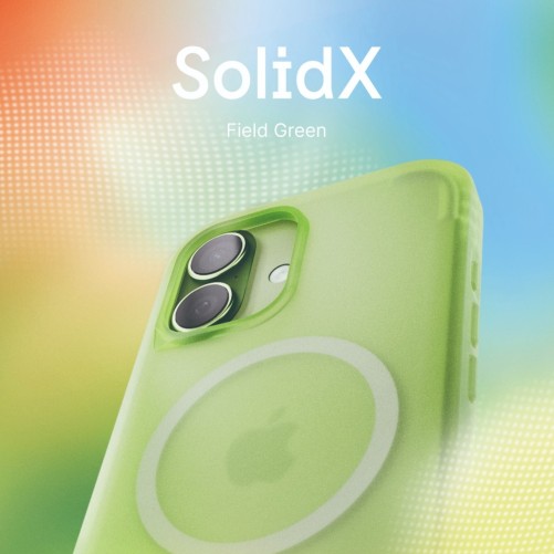 Étui MagSafe SolidX pour iPhone 17 - Vert Prairie - Rhinoshield photo 2