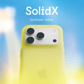 Étui MagSafe SolidX pour iPhone 17 - Jaune Tournesol - Rhinoshield photo 3