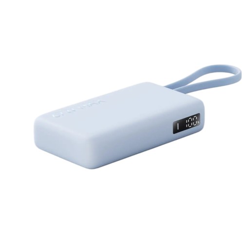 Chargeur Portable 10000mAh 67W avec Câble Intégré - Couleur Bleue - Xiaomi photo 3