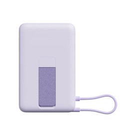 Batterie Externe Magnétique 10000mAh avec Support Intégré pour Smartphones - Violet - Xiaomi photo 1