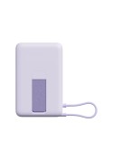 Batterie Externe Magnétique 10000mAh avec Support Intégré pour Smartphones - Violet - Xiaomi photo 1