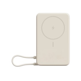Batterie Externe Magnétique 10000 mAh avec Support Intégré pour iPhone - Beige - Xiaomi photo 1