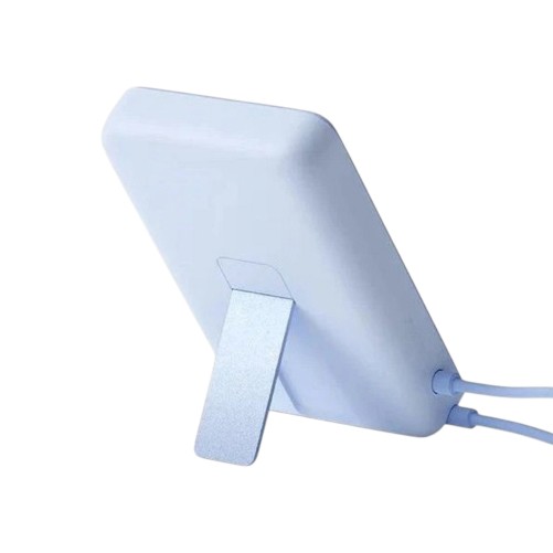 Batterie Externe Magnétique 10000mAh avec Support Intégré - Couleur Bleue - Xiaomi photo 1