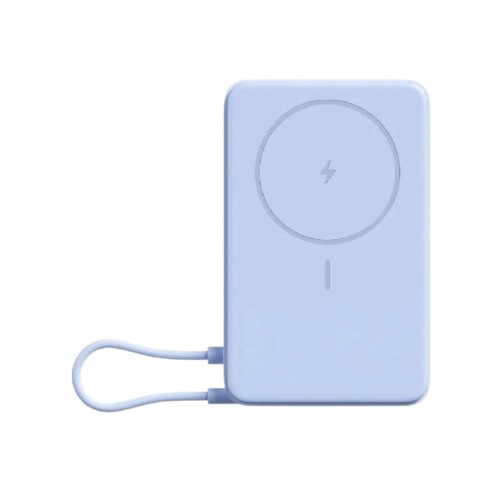 Batterie Externe Magnétique 10000mAh avec Support Intégré - Couleur Bleue - Xiaomi photo 2
