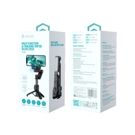 Bâton à Selfie Multifonction pour Smartphone - Noir - Devia photo 1