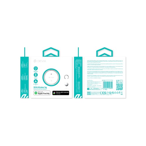Localisateur Bluetooth pour iOS et Android - Blanc - Devia photo 1