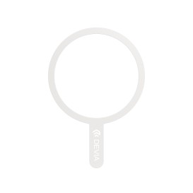 Ensemble de Deux Anneaux MagSafe pour Coque Universelle de Smartphone - Noir et Blanc - Devia photo 3
