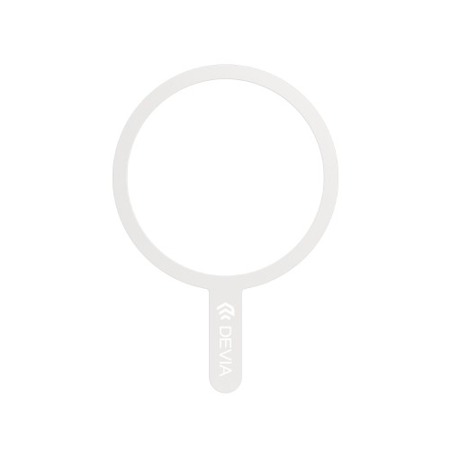 Ensemble de Deux Anneaux MagSafe pour Coque Universelle de Smartphone - Noir et Blanc - Devia photo 3