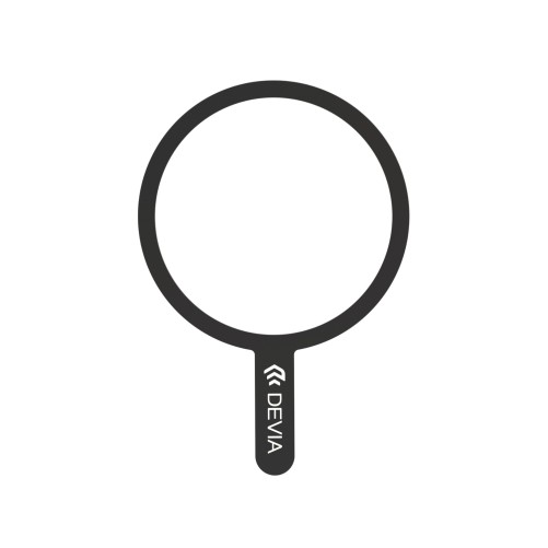 Ensemble de Deux Anneaux MagSafe pour Coque Universelle de Smartphone - Noir et Blanc - Devia photo 4